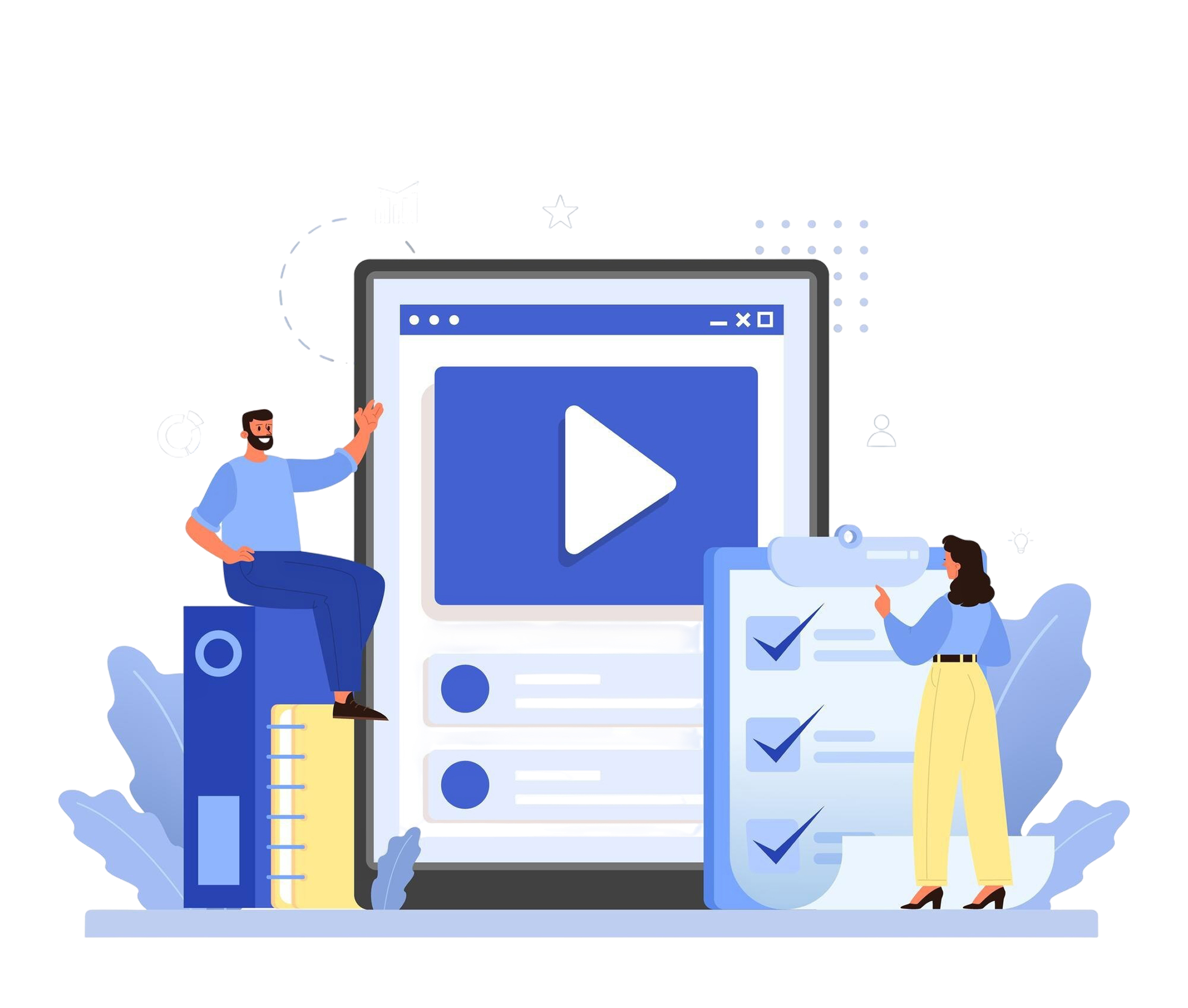 Secure your spot illustration